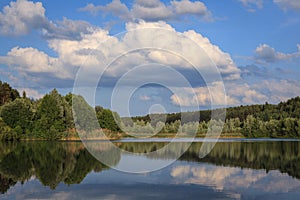 On the Baggersee lake