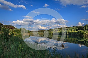 On the Baggersee lake