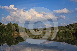 On the Baggersee lake