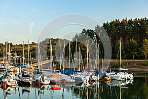 On the Baggersee lake