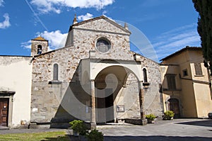 Bagno a Ripoli, Florence, Italy-  Romanesque church of San Pietro