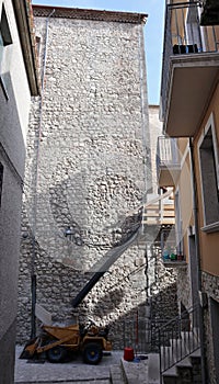 Bagnoli Irpino - Lavori edili nel centro storico