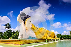 Bago Myanmar Reclining Buddha