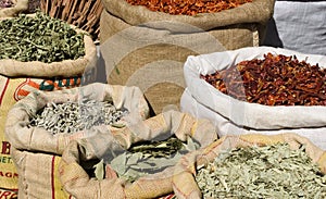 Bags of Spices photo