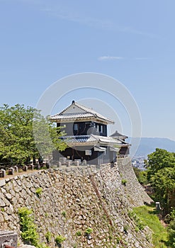 Bagu (Horse Gear) Turret of Matsuyama castle, Japan