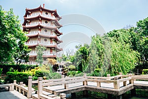 Baguashan Buddha Temple at Bagua Mountain in Changhua, Taiwan