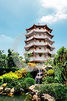 Baguashan Buddha Temple at Bagua Mountain in Changhua, Taiwan