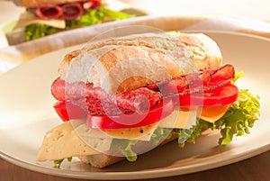 Baguette sandwich