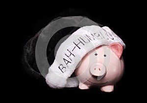 Bah humbug piggy bank