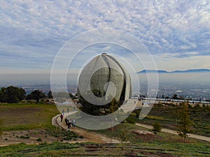 Baha'i Temple and gardens Chile