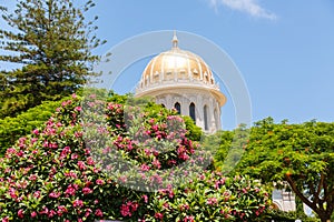 Bahai Garden in Haifa, Israel.