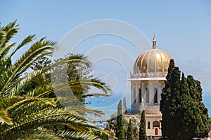 Bahai Garden in Haifa, Israel.