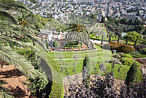 The Bahai gardens
