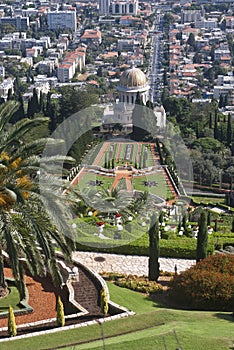 The Bahai gardens