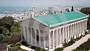 Bahai gardens, Haifa, Israel.