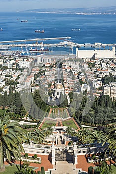 The Bahai gardens in Haifa