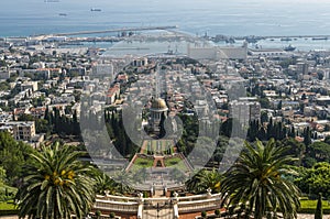The Bahai gardens in Haifa