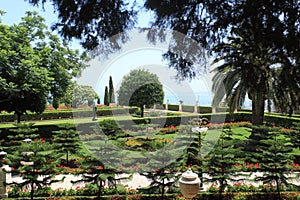 Bahai Gardens in Haifa on Mount Carmel