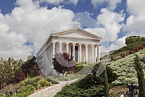 Bahai gardens, Haifal. The international Bahai archives