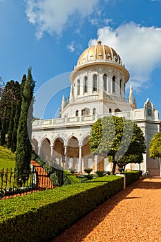 Bahai Gardens and temple