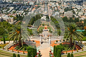 Bahai Gardens and temple