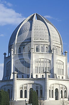 The Bahai House of Worship of Eastern Religions in Wilmette Illinois