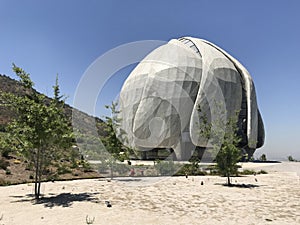 The Bahai house of worship for South America in Chile