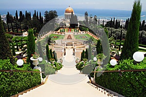 The Bahai Shrines in Haifa