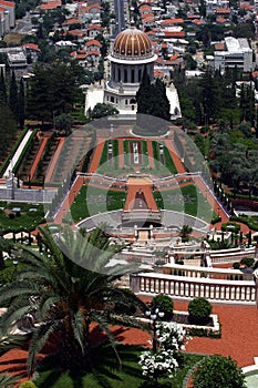 Bahai temple & gardens