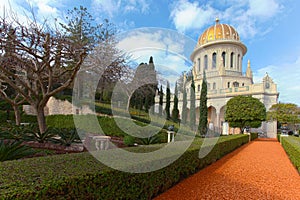 Bahai Temple and gardens