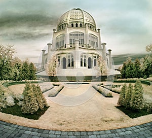 Bahai Temple in Illinois
