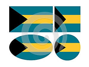 Bahamas flags - Commonwealth of The Bahamas