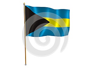 Bahamas silk flag