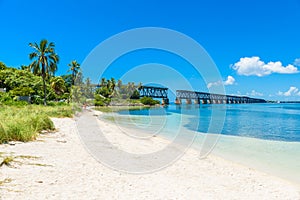 Bahia Honda State Park - Calusa Beach, Florida Keys - tropical coast with paradise beaches - USA