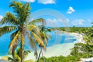 Bahia Honda State Park - Calusa Beach, Florida Keys - tropical coast with paradise beaches - USA