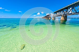 Bahia Honda State Park - Calusa Beach, Florida Keys - tropical coast with paradise beaches - USA