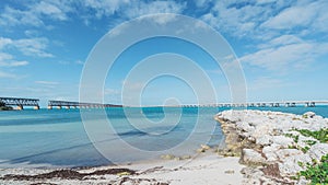 Bahia Honda State Park in the Florida Keys, tropical beach area