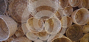 Bahia local artesanato baskets photo