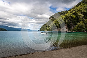 Bahia Mansa Bay at Nahuel Huapi Lake - Villa La Angostura, Patagonia, Argentina