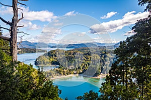 Bahia Mansa Viewpoint at Arrayanes National Park - Villa La Angostura, Patagonia, Argentina photo