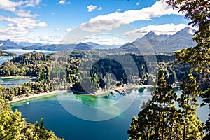 Bahia Mansa Viewpoint at Arrayanes National Park - Villa La Angostura, Patagonia, Argentina photo