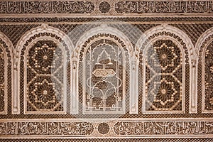 Bahia Palace. Detail. Marrakesh . Morocco