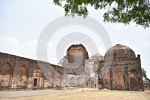 Bahmani tombs, Bidar, Karnataka, India photo