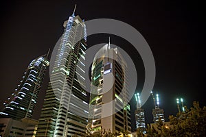 Bahrain Financial Harbour at Night, Bahrain