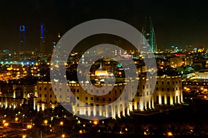 Bahrain Skyline at Night