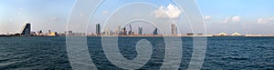 Bahrain Skyline, a view from Al Ghous park