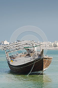 Bahraini old fishing boat