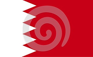Bahrein flag photo