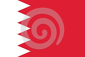 Bahrein flag photo