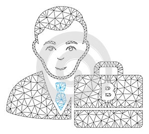 Baht Accounter Vector Mesh 2D Model